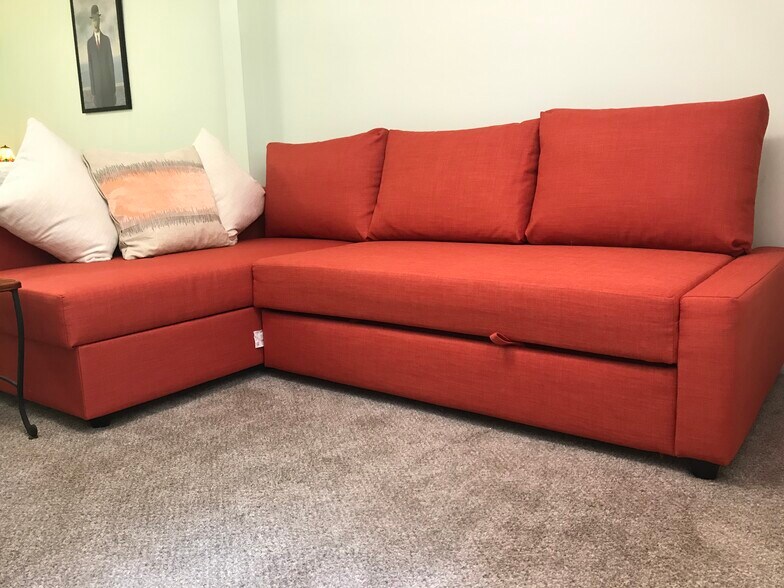 Sofa in bedroom - 1060 Seaboard Ave NW