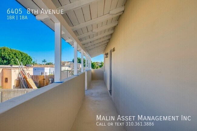 Balcony - 6405 8th Ave