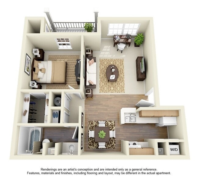 Floorplan - Greenbriar Apartments