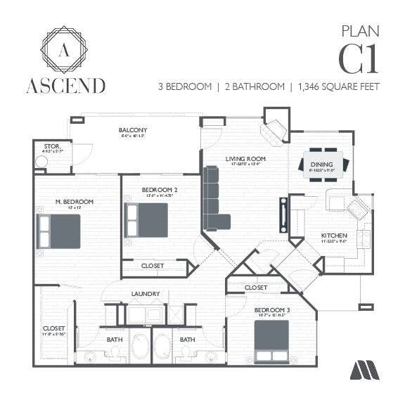 Floorplan - Ascend at Kierland