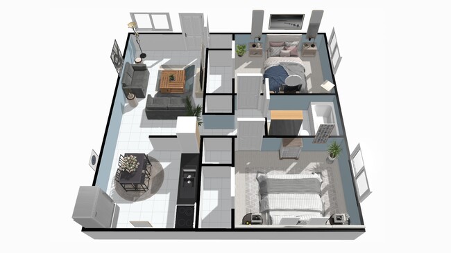 Floorplan - Park View Apartments