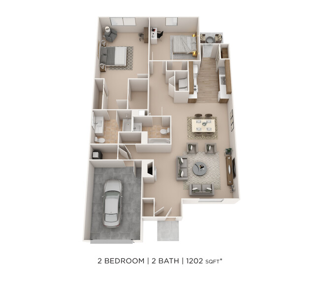 Floorplan - Villas of Victor and Regency Townhomes