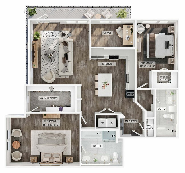2BR/2BA - B6 - The Mercury