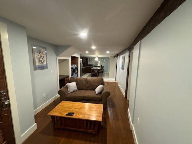 Looking from Living room toward kitchen - 840 W Galena St