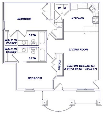 Floorplan - Links at Springdale I/II