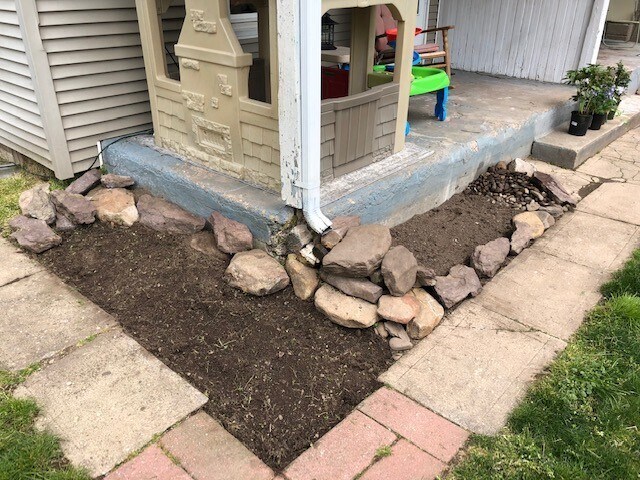 back porch - 532 W 1st St