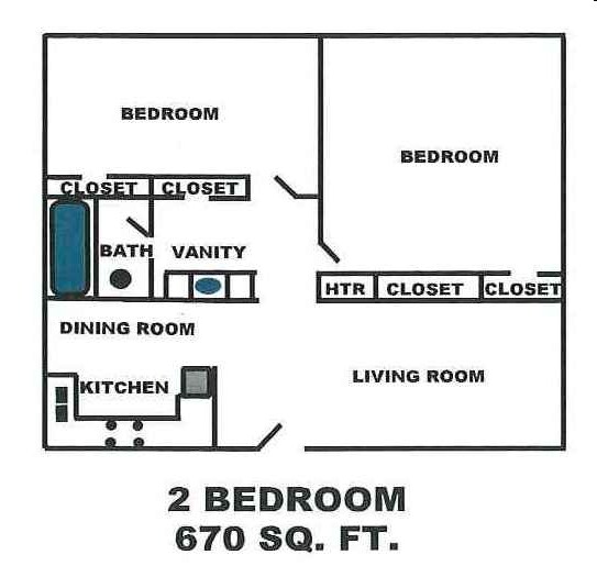 2BR/1BA - Brookwood on 86th