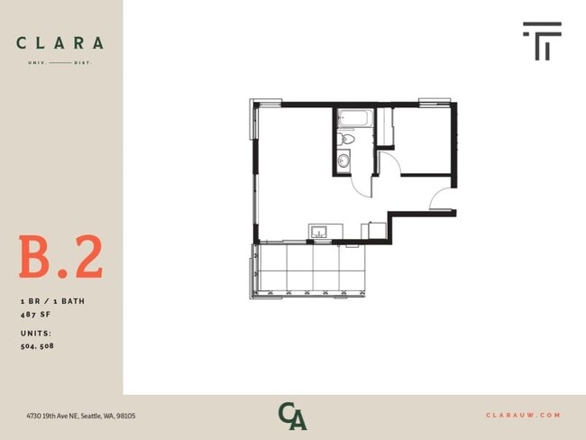 Floorplan - Clara Apartments