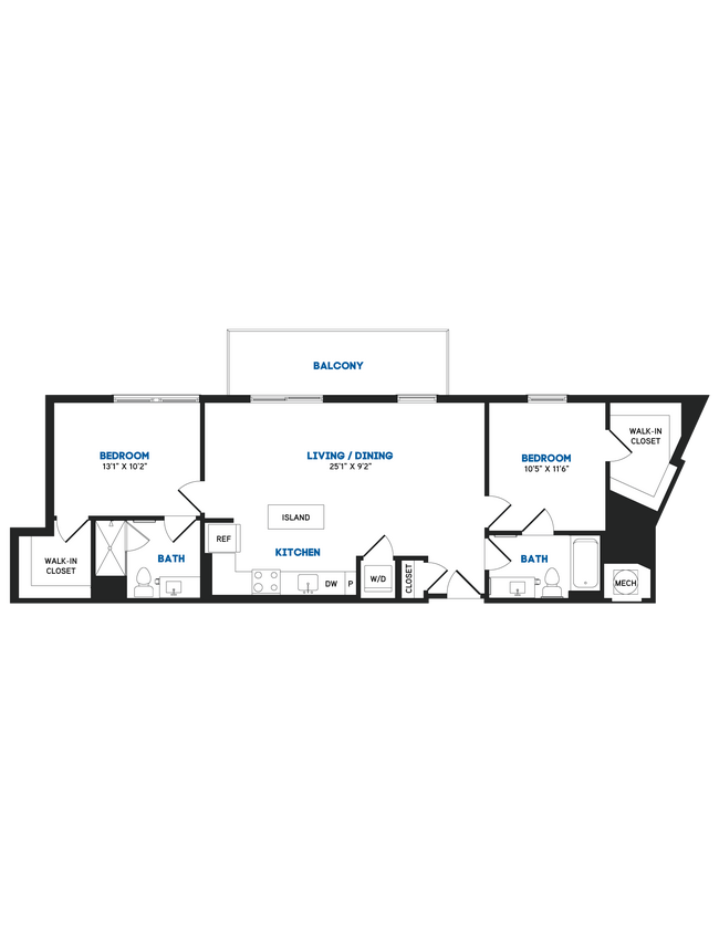 Floorplan - The Chase at Bryant Street