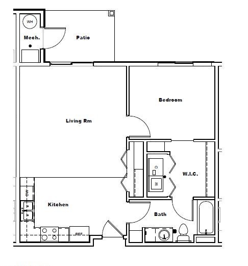 Floorplan - Green River Apartments