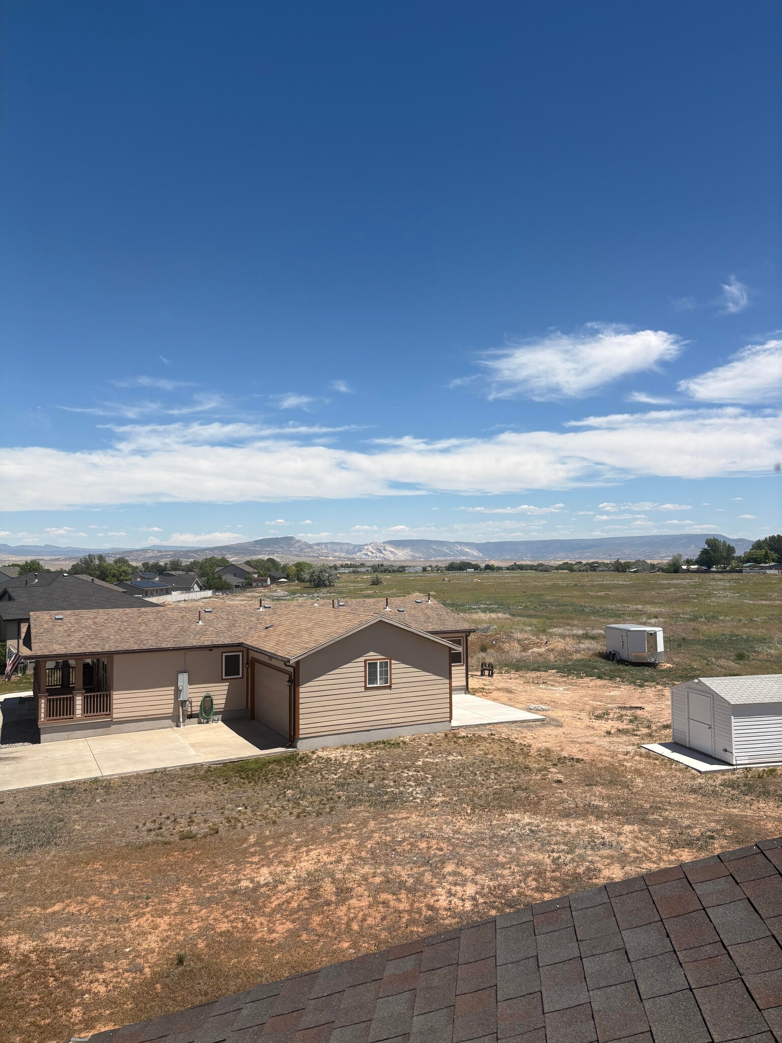 View out of Upstairs Bedroom Back Window (Split Mountain) - 2755 S 535 E