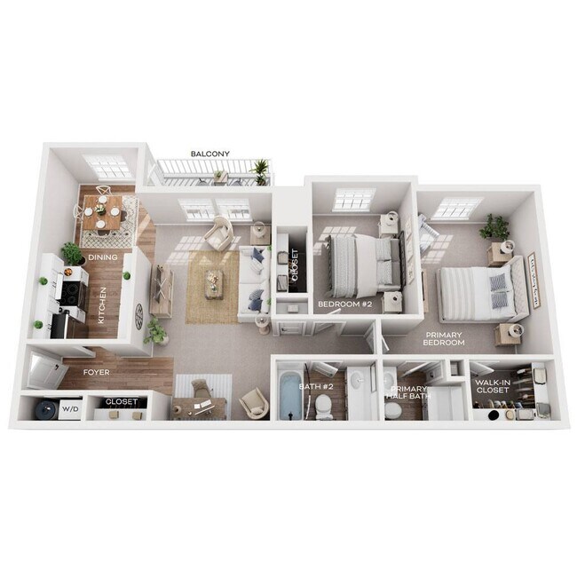 Floorplan - Woodland Valley Apartments