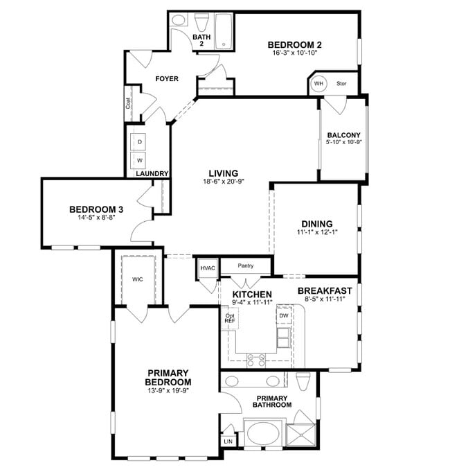 Floorplan - Gatherings at Lake Nona