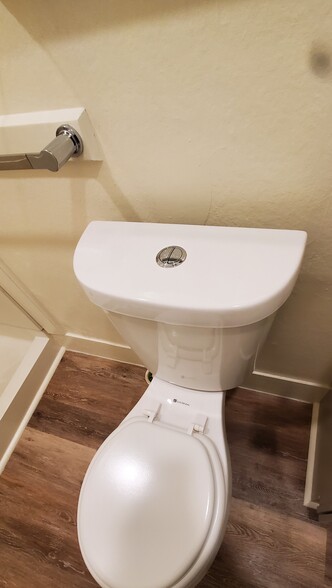 Double flush toilet - 13 Center St