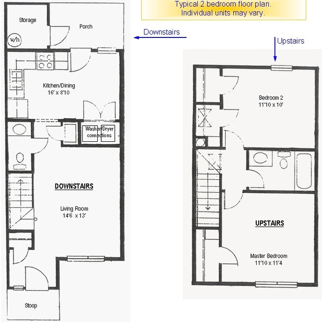 Floorplan - East Park Apartments