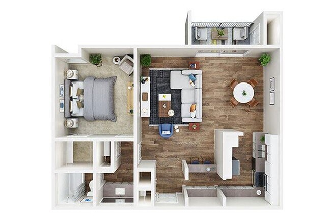 Floorplan - The Villas at Woodland Hills