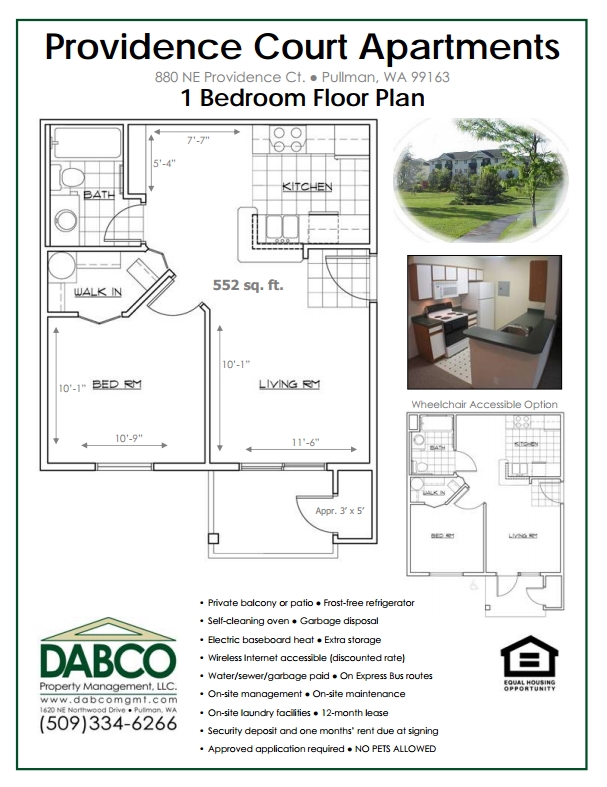 Floorplan - Providence Court