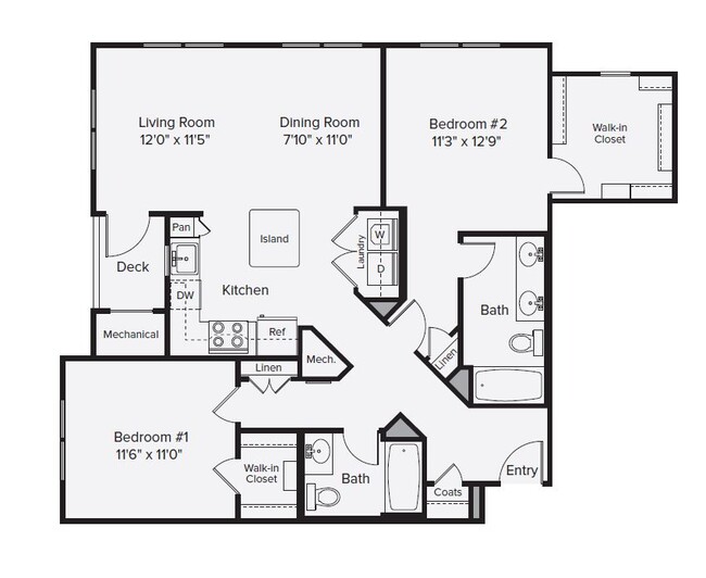 Floorplan - Avalon Northborough