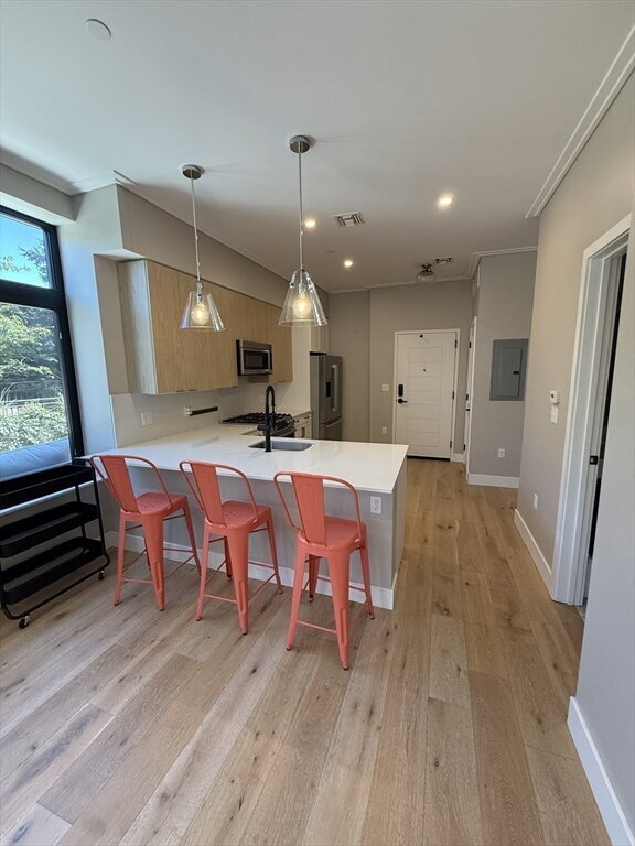 Building Photo - "Charming 1-Bed Boston Retreat with Granite Touches, Cozy Fireplace & Hardwood Elegance!"