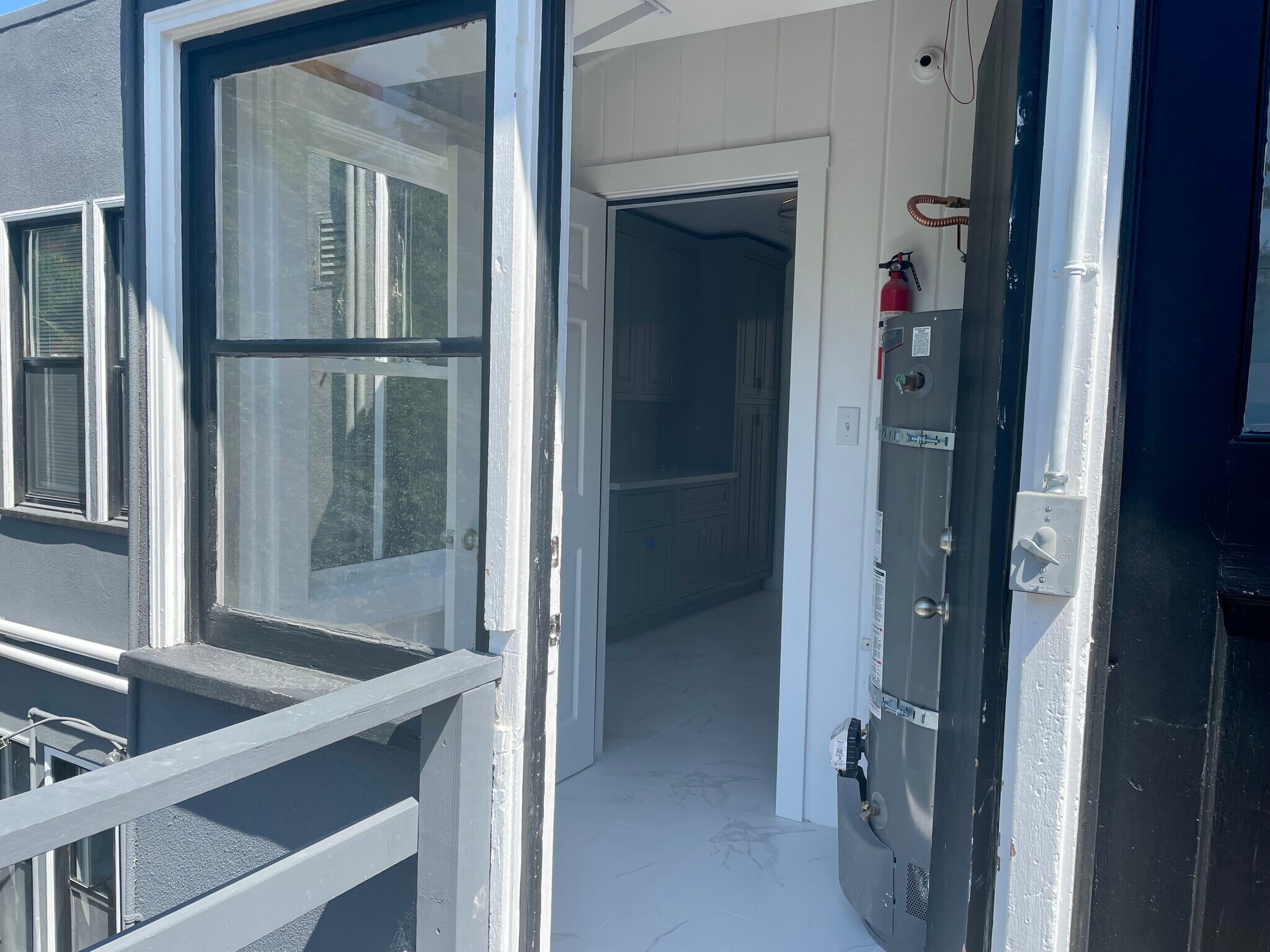 Service Porch to Deck - 9 Locust Ave