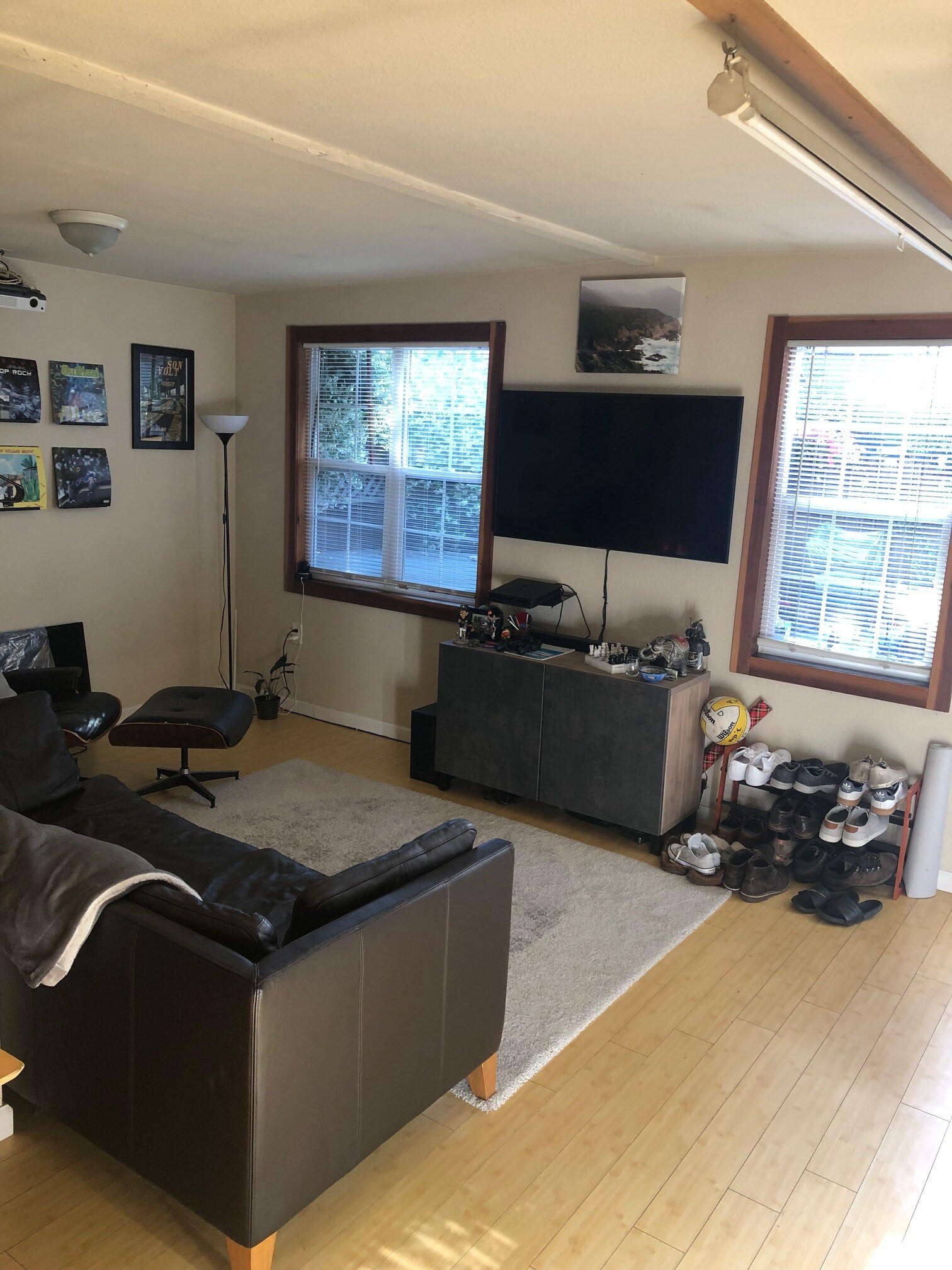 living room part of studio - 1077 12th Street