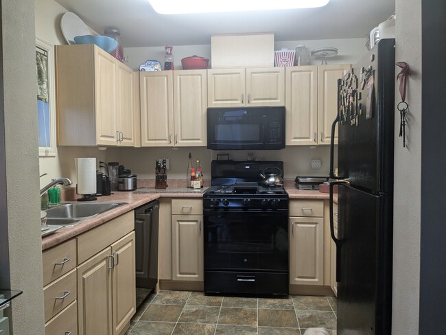 Kitchen with gas stove - 7311 15th Ave NW