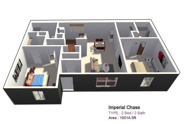 Two Bed / Two Bath - Imperial Chase