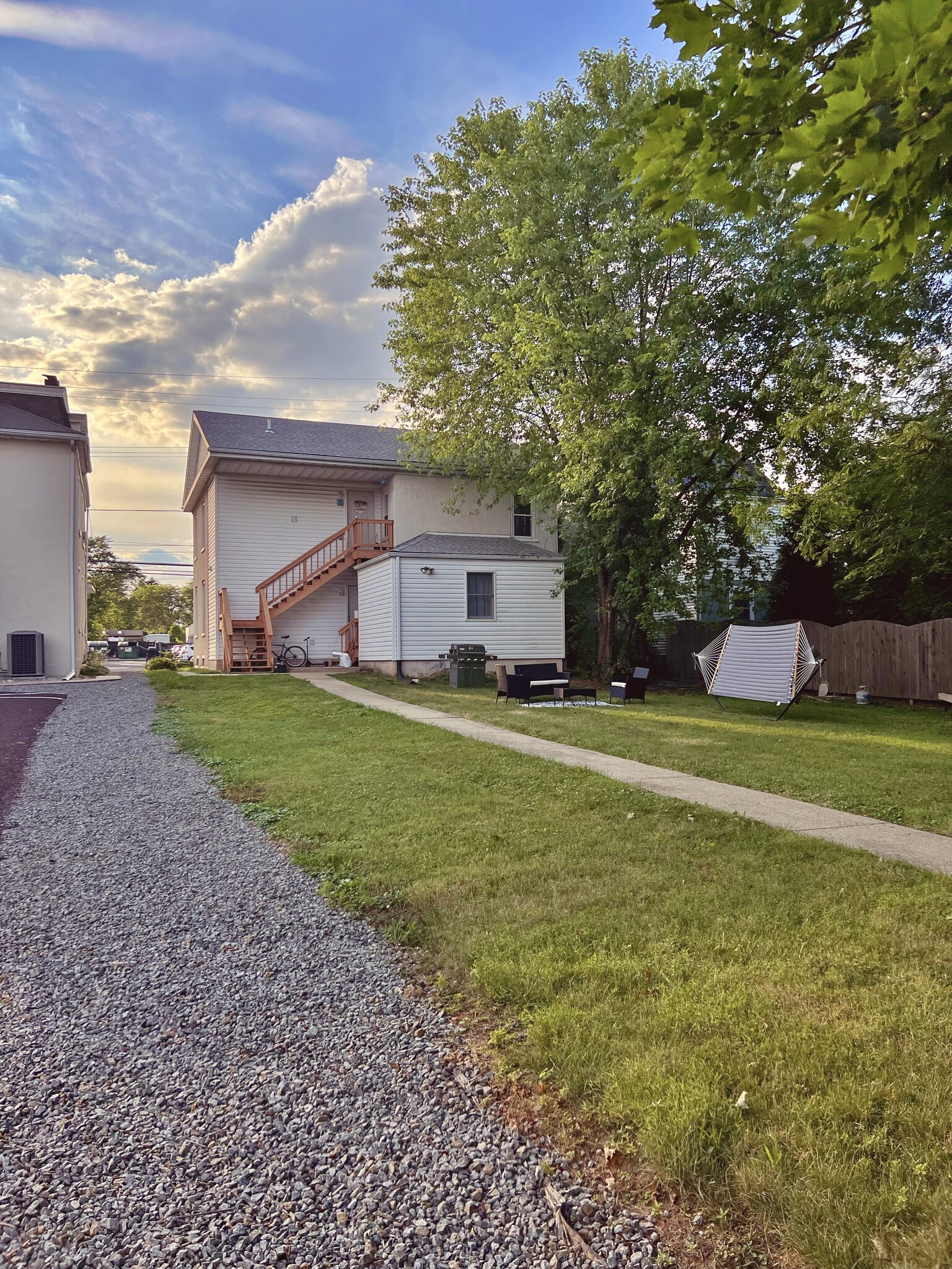 Back of property - 1907 W Point Pike