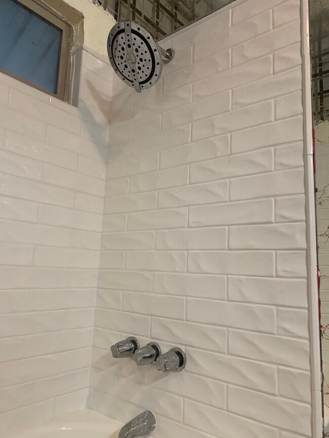 Brand new redone bathroom tile - 1914 W Alameda Ave