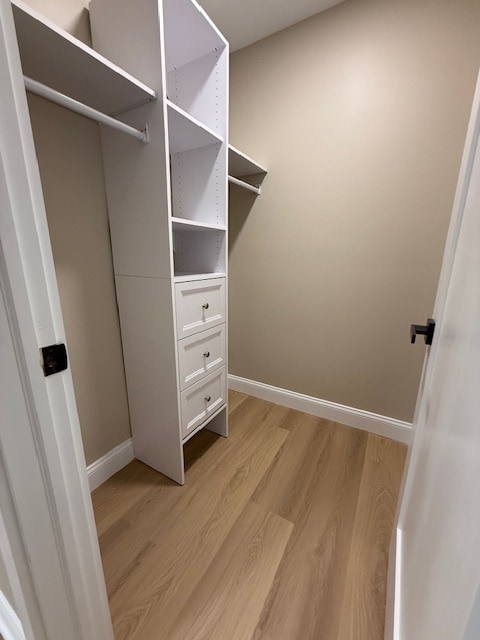 private walk-in closet view - 218 Elizabeth Ave