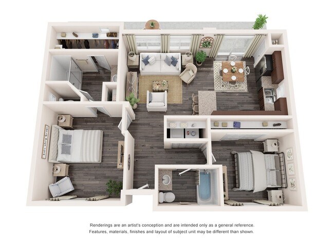 Floorplan - Sabino Vista Apartment Homes