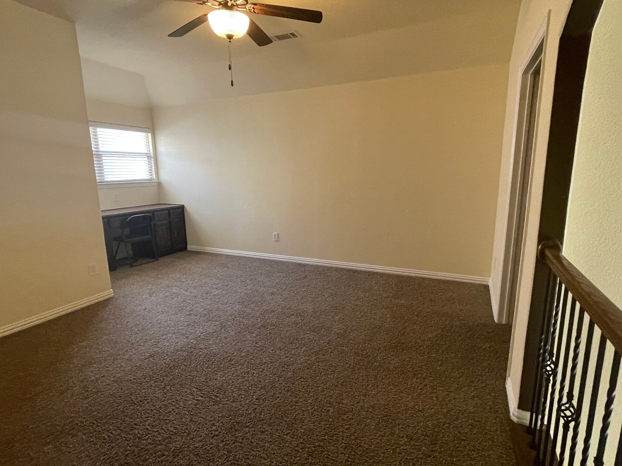 Second living room upstairs with a built in desk - 434 Needham Dr