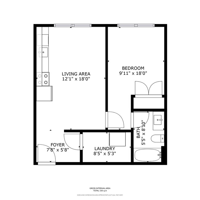 Floorplan - Girard Flats