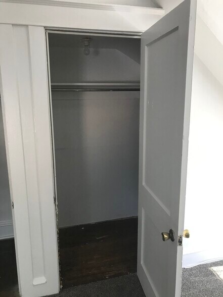 one of two closets in main room - 104 Gayley St