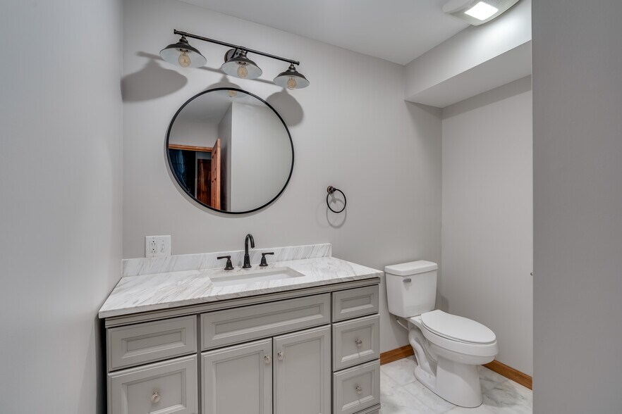 1st Floor Half Bath - 108 Stafford Dr