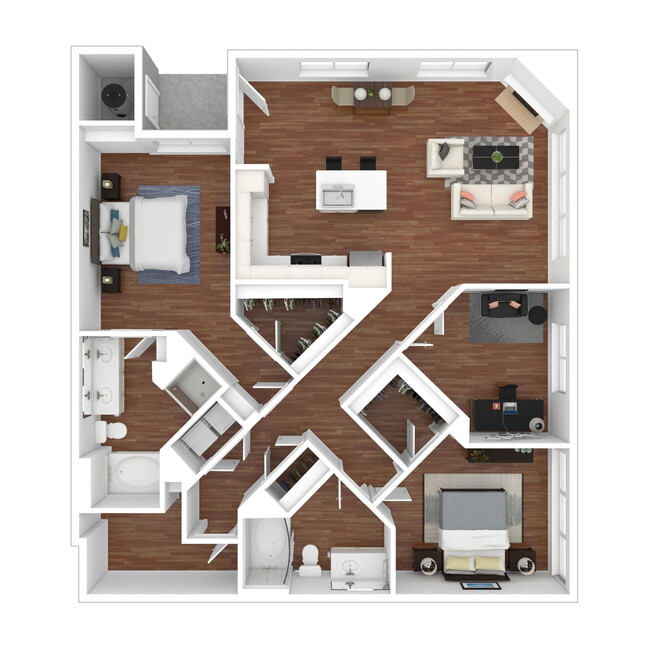 Floorplan - 7166 at Belmar