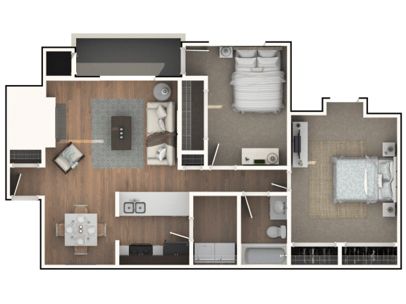 Floorplan - Midwood Gardens