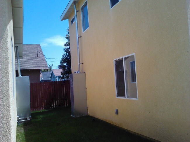 Side yard - 454 E 47th St
