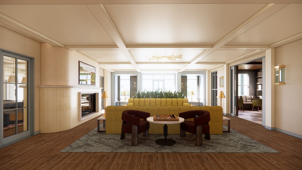 Community Lobby - Rye Apartments