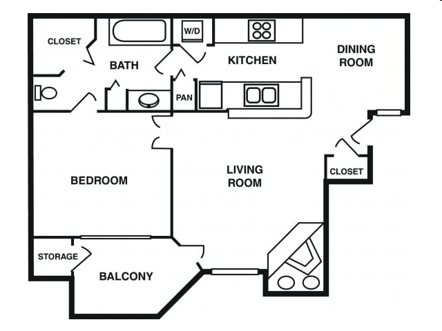 The Boudreaux - The Davis Apartments