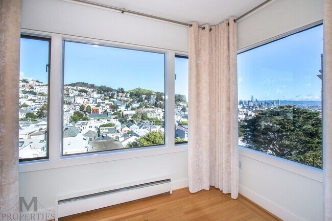 Building Photo - Eureka Valley/Castro 4 Bed + Bonus Room, 3 Bath, 2 Car Garage, City & Valley Views
