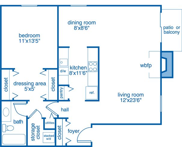 Floorplan - Merrick Place