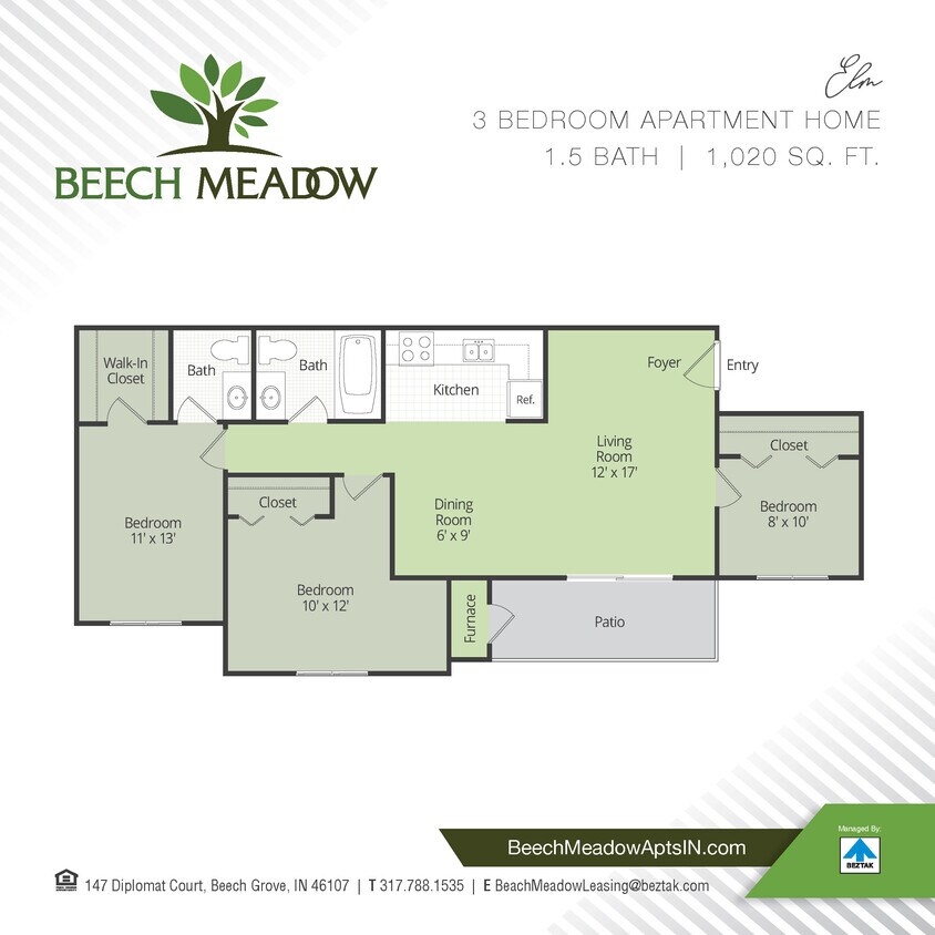 Beech Meadow Apartments Beech Grove In Apartment Finder