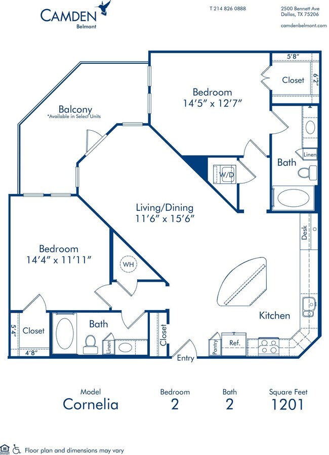 Floorplan - Camden Belmont