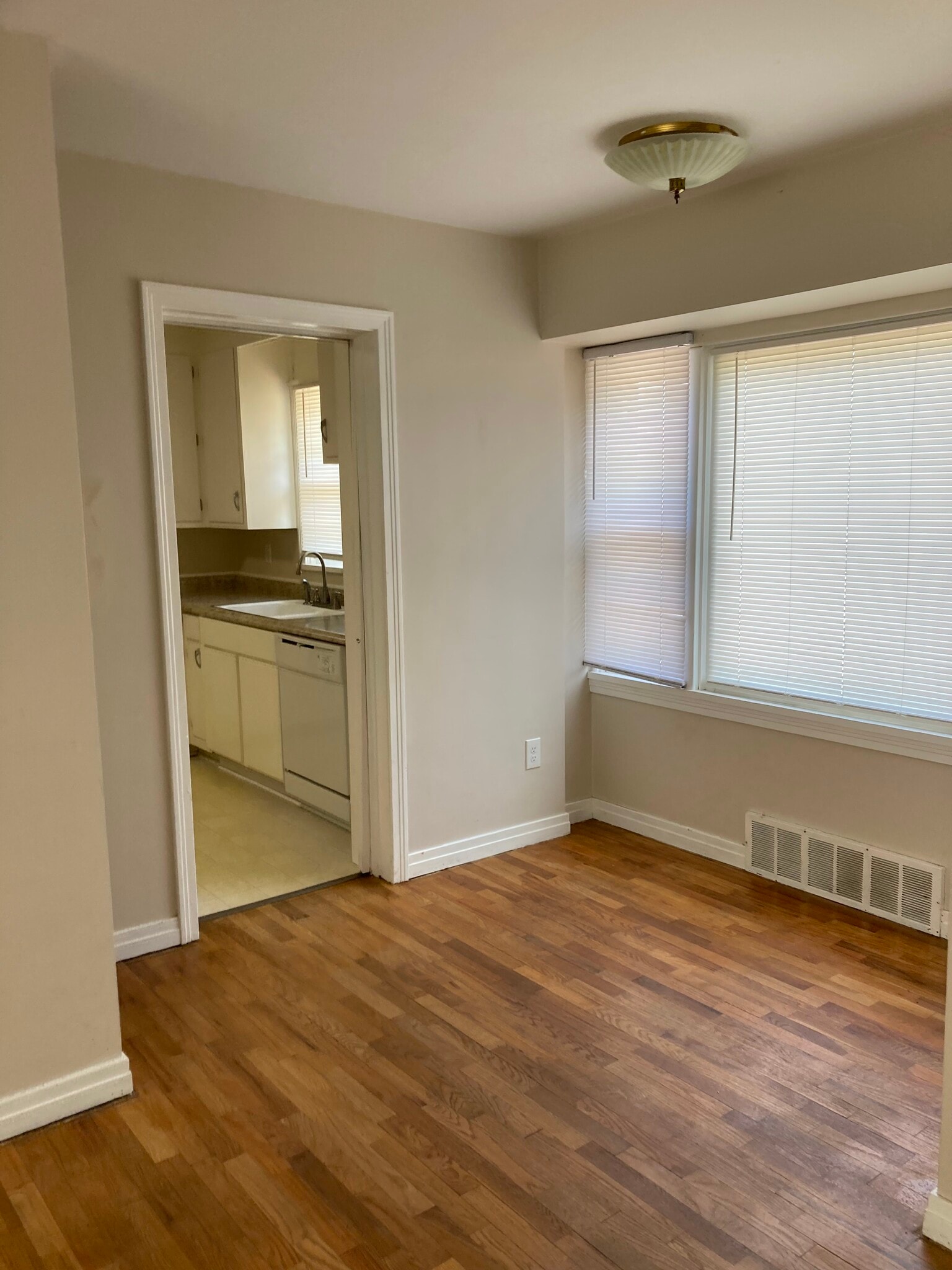 Upstairs Living Room into Kitchen - 412 W 20th St