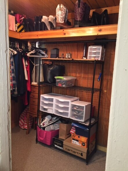 Storage on porch - 829 Sherman St