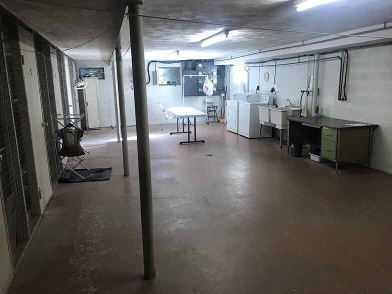 Basement with storage and laundry - 1501 W 3rd St