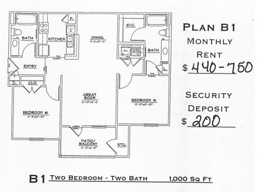 Plan B1 - Sedona Springs