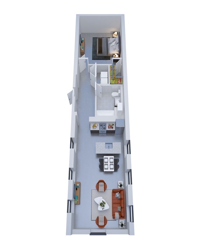 Floorplan - Peanut Factory Flats