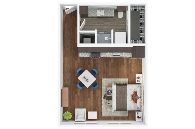 Floorplan - Town Center Lofts